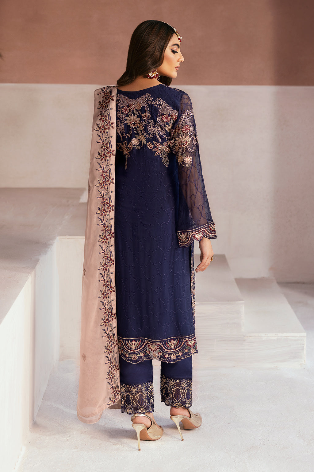 Ramsha | Arzoo Chiffon | U-104 by Ramsha - Designer Dress - Type: Ladies Clothes - Available at Libayah - 100% Original