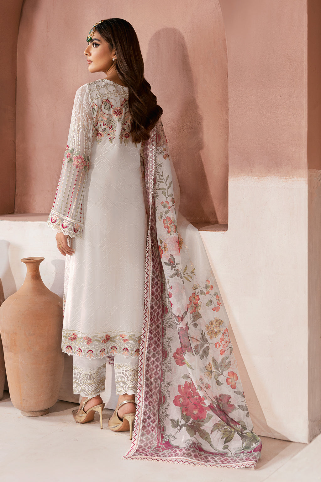 Ramsha | Arzoo Chiffon | U-105 by Ramsha - Designer Dress - Type: Ladies Clothes - Available at Libayah - 100% Original