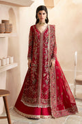 Emaan Adeel | Clay Couture | CARMINE by Emaan Adeel - Designer Dress - Type: Ladies Clothes - Available at Libayah - 100% Original