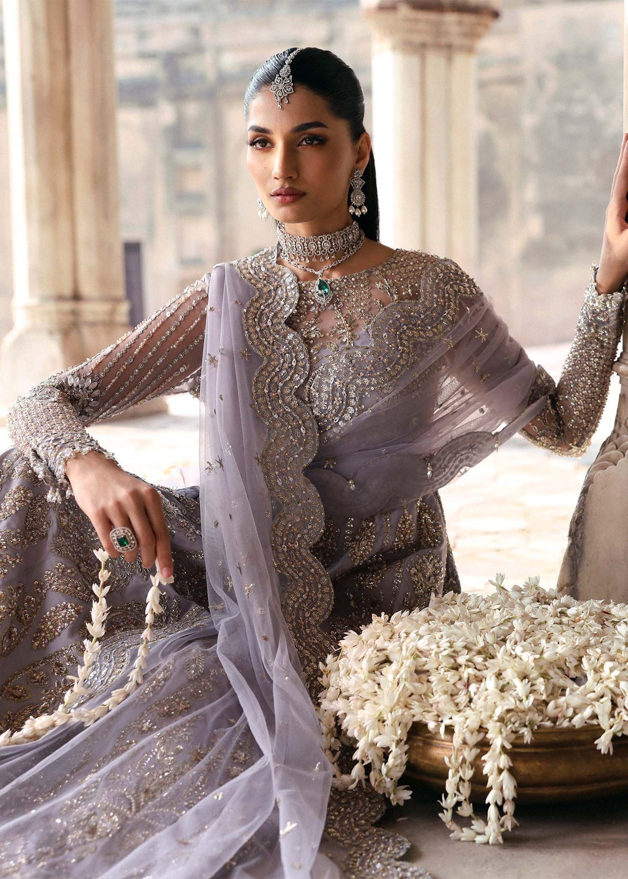 Akbar Aslam | Rajkumari Bridals | Raniyat by Akbar Aslam - Designer Dress - Type: Ladies Clothes - Available at Libayah - 100% Original