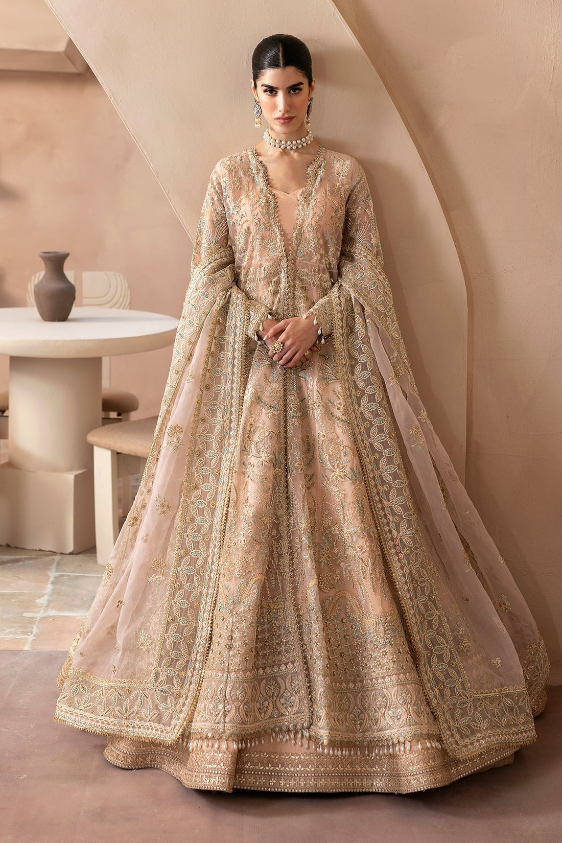 Emaan Adeel | Clay Couture | DYNASTIA by Emaan Adeel - Designer Dress - Type: Ladies Clothes - Available at Libayah - 100% Original
