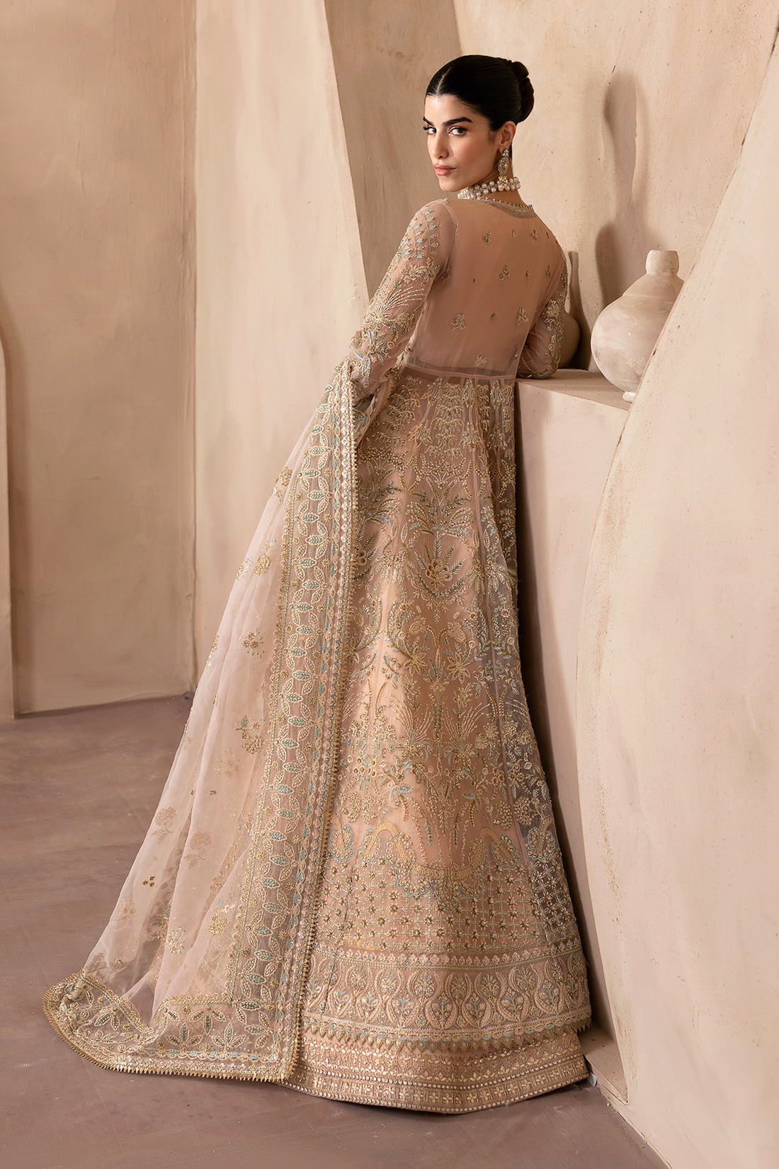 Emaan Adeel | Clay Couture | DYNASTIA by Emaan Adeel - Designer Dress - Type: Ladies Clothes - Available at Libayah - 100% Original