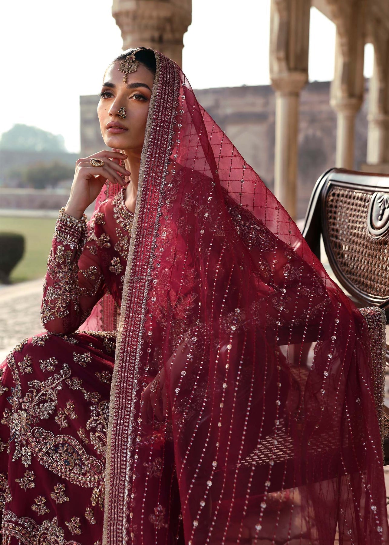 Akbar Aslam | Rajkumari Bridals | Gulrukh by Akbar Aslam - Designer Dress - Type: Ladies Clothes - Available at Libayah - 100% Original