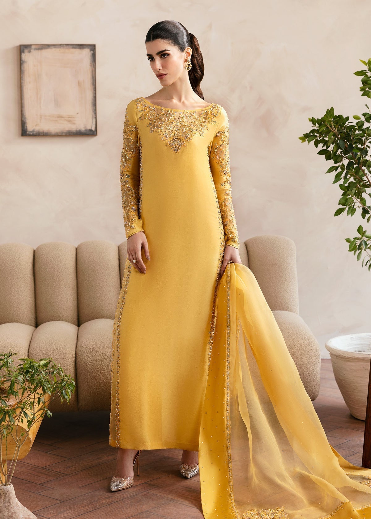 Kanwal Malik | Miray Luxury Pret |Saesha by Kanwal Malik - Designer Dress - Type: Ladies Clothes - Available at Libayah - 100% Original