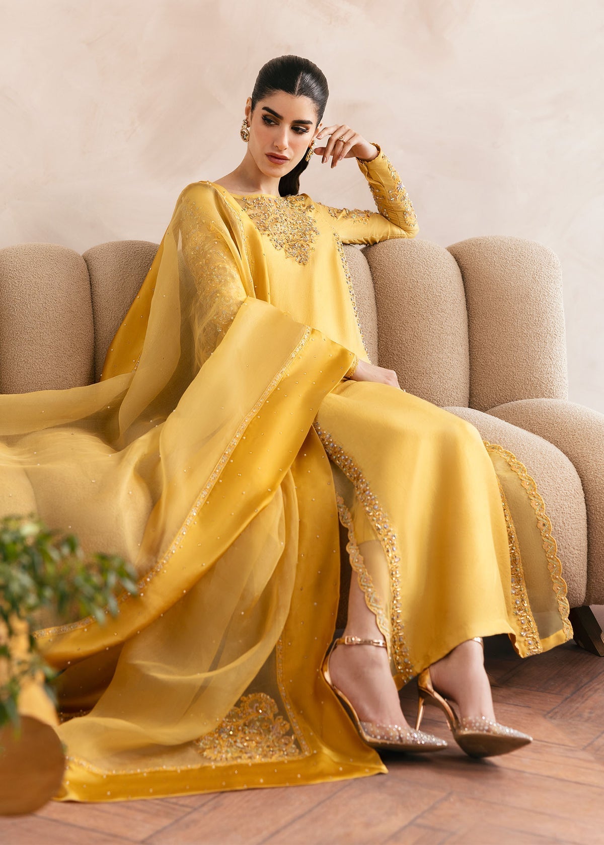 Kanwal Malik | Miray Luxury Pret |Saesha by Kanwal Malik - Designer Dress - Type: Ladies Clothes - Available at Libayah - 100% Original