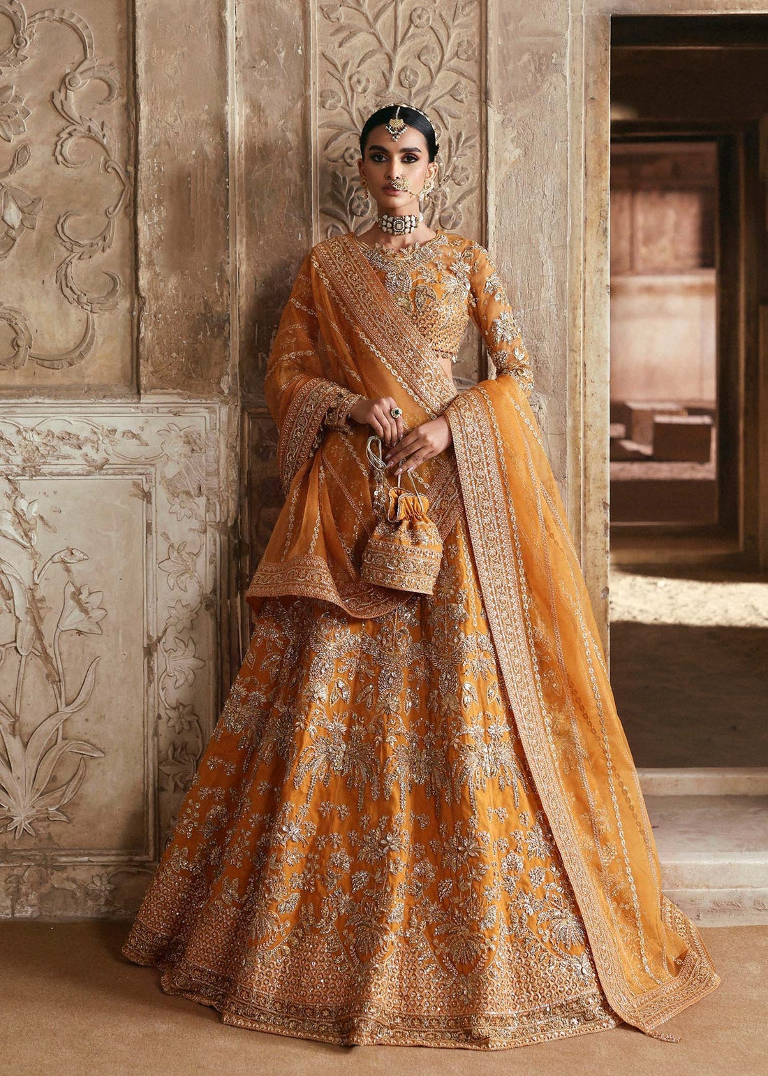 Akbar Aslam | Rajkumari Bridals | Noorani by Akbar Aslam - Designer Dress - Type: Ladies Clothes - Available at Libayah - 100% Original