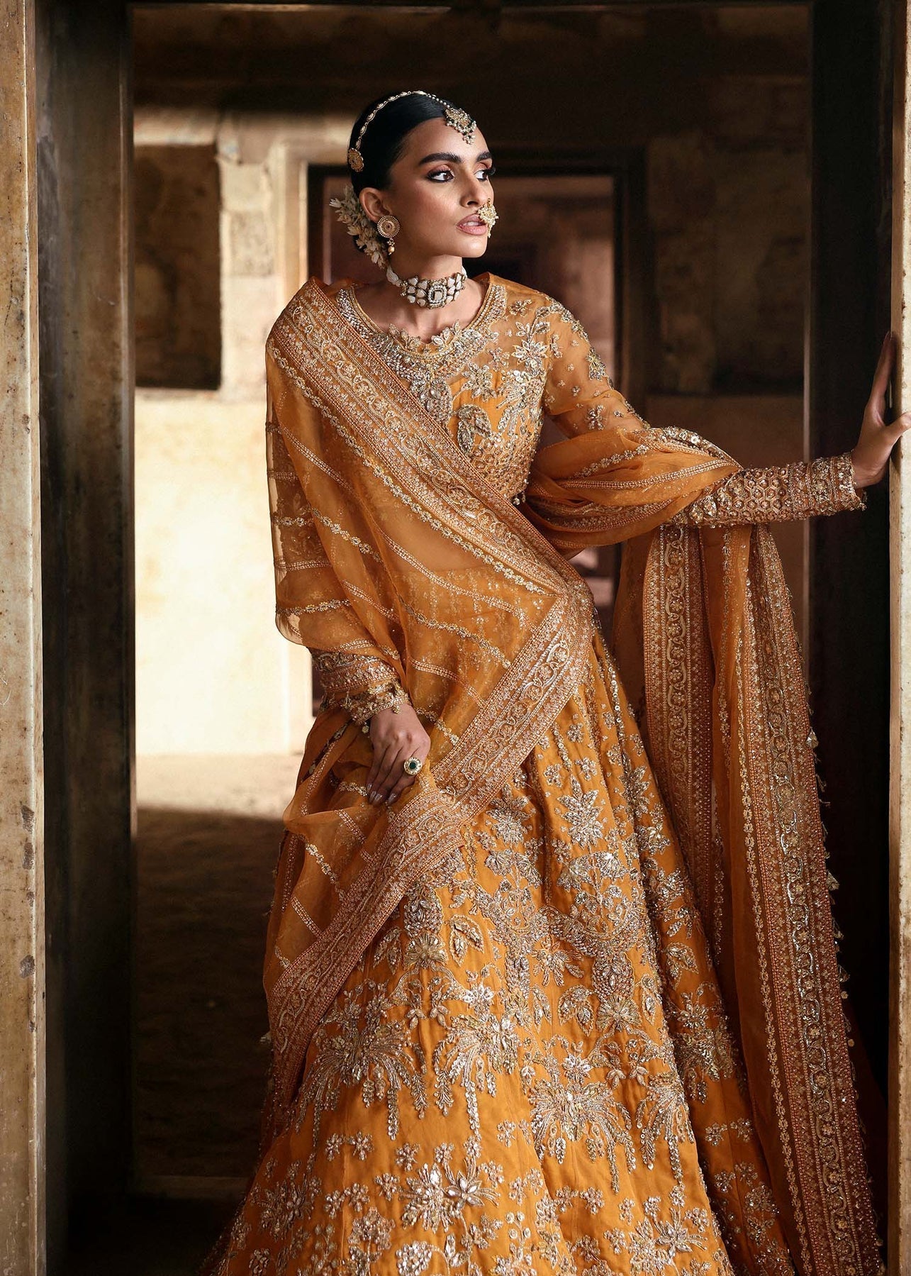 Akbar Aslam | Rajkumari Bridals | Noorani by Akbar Aslam - Designer Dress - Type: Ladies Clothes - Available at Libayah - 100% Original