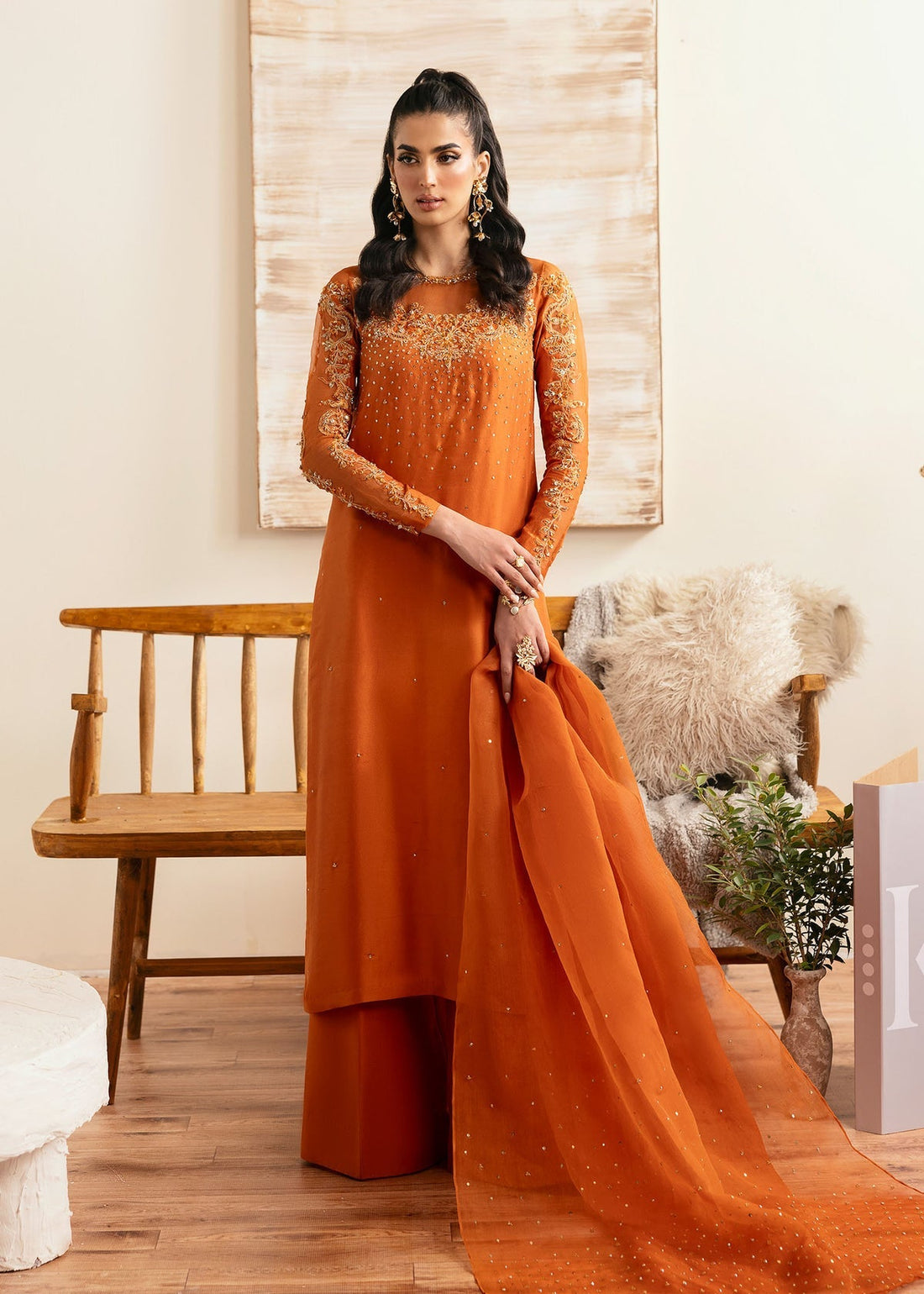 Kanwal Malik | Miray Luxury Pret | Celina by Kanwal Malik - Designer Dress - Type: Ladies Clothes - Available at Libayah - 100% Original