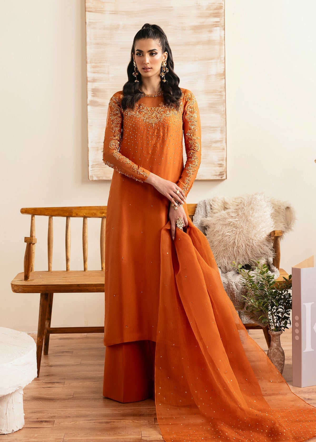 Kanwal Malik | Miray Luxury Pret | Celina by Kanwal Malik - Designer Dress - Type: Ladies Clothes - Available at Libayah - 100% Original