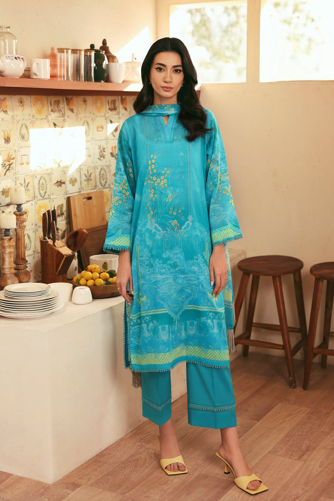 Sahar | Selene 25 | Oceanic Petals by Sahar - Designer Dress - Type: Ladies Clothes - Available at Libayah - 100% Original