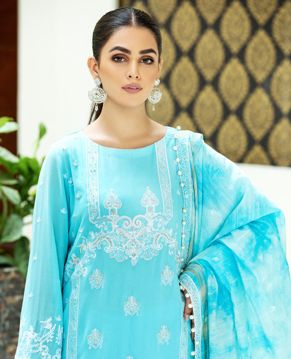 House of Nawab | Lawn Collection 24 | MIRAAL by House of Nawab - Designer Dress - Type: Ladies Clothes - Available at Libayah - 100% Original