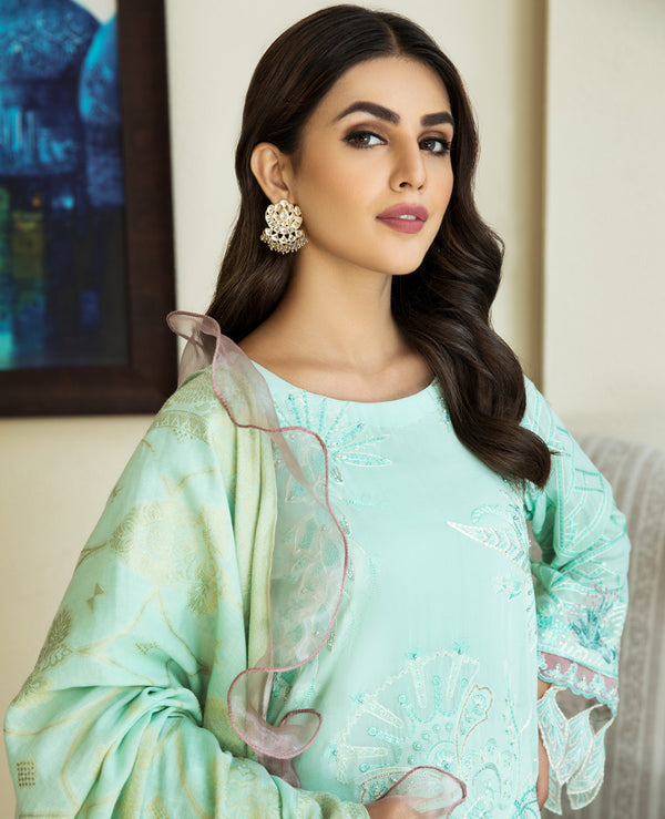 House of Nawab | Lawn Collection 24 | RAIFAH by House of Nawab - Designer Dress - Type: Ladies Clothes - Available at Libayah - 100% Original