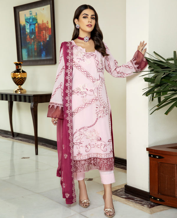 House of Nawab | Lawn Collection 24 | TAMANNA by House of Nawab - Designer Dress - Type: Ladies Clothes - Available at Libayah - 100% Original