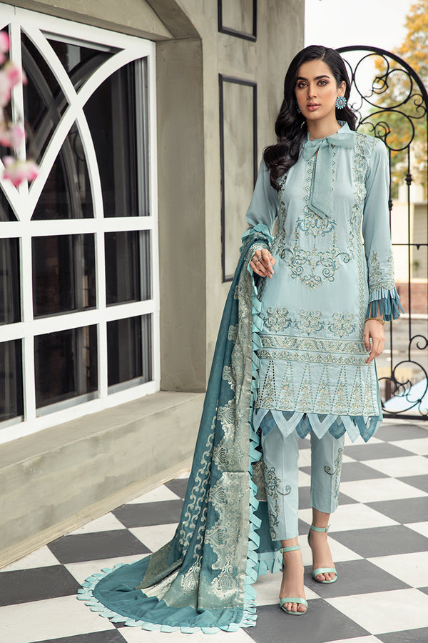 House of Nawab | Lawn Collection 24 | ROWSHAN by House of Nawab - Designer Dress - Type: Ladies Clothes - Available at Libayah - 100% Original