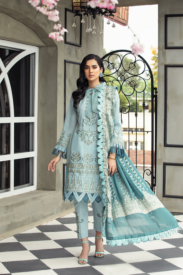 House of Nawab | Lawn Collection 24 | ROWSHAN by House of Nawab - Designer Dress - Type: Ladies Clothes - Available at Libayah - 100% Original