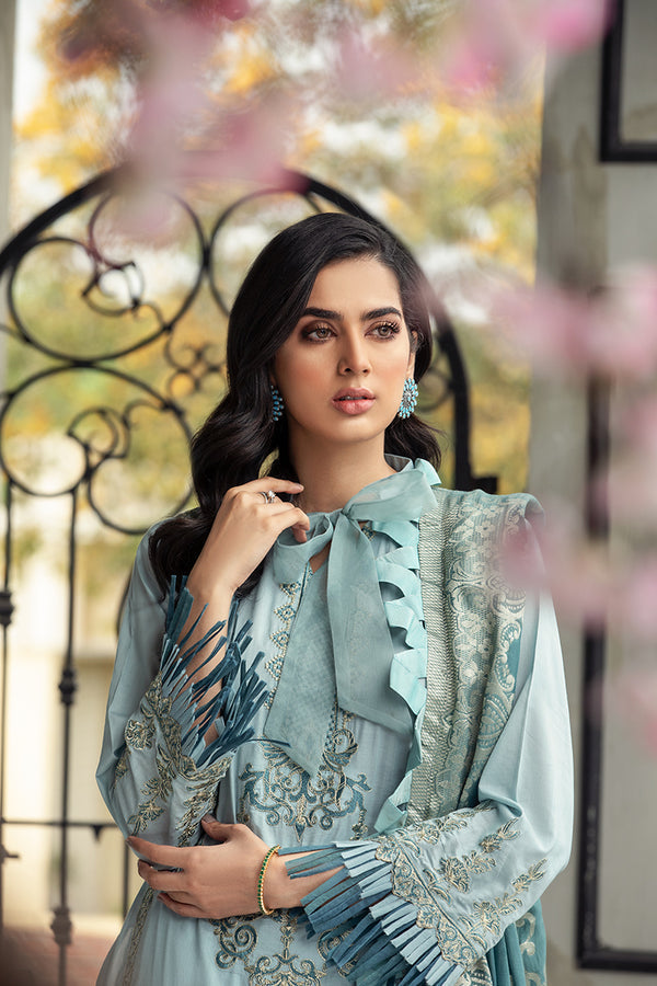 House of Nawab | Lawn Collection 24 | ROWSHAN by House of Nawab - Designer Dress - Type: Ladies Clothes - Available at Libayah - 100% Original