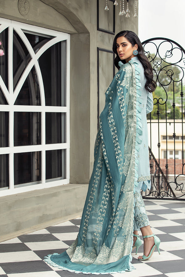 House of Nawab | Lawn Collection 24 | ROWSHAN by House of Nawab - Designer Dress - Type: Ladies Clothes - Available at Libayah - 100% Original