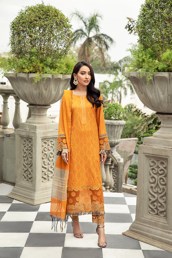 House of Nawab | Lawn Collection 24 | ZAVOSH by House of Nawab - Designer Dress - Type: Ladies Clothes - Available at Libayah - 100% Original