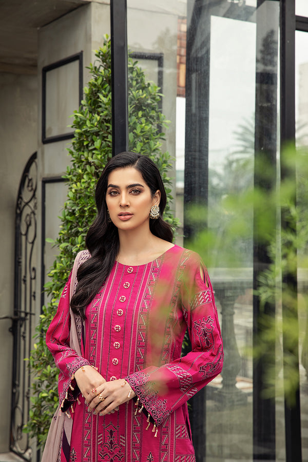 House of Nawab | Lawn Collection 24 | BISHA by House of Nawab - Designer Dress - Type: Ladies Clothes - Available at Libayah - 100% Original