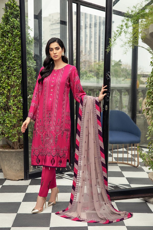 House of Nawab | Lawn Collection 24 | BISHA by House of Nawab - Designer Dress - Type: Ladies Clothes - Available at Libayah - 100% Original