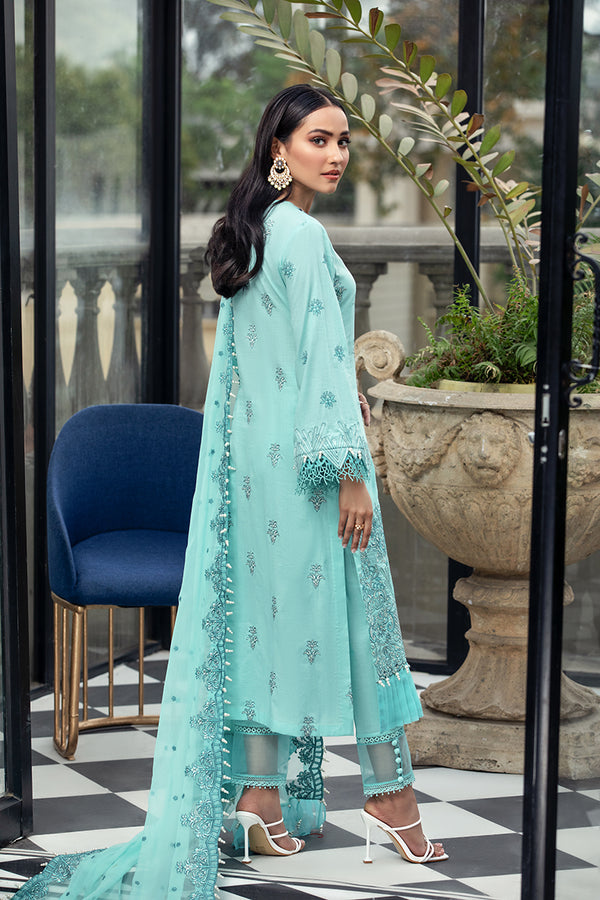 House of Nawab | Lawn Collection 24 | MOSIYA by House of Nawab - Designer Dress - Type: Ladies Clothes - Available at Libayah - 100% Original
