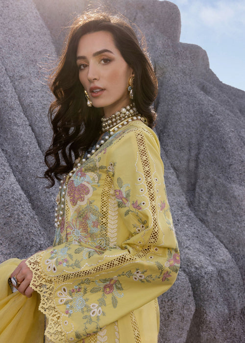 Saira Shakira | Luxury Lawn 25 | DILARA-B by Saira Shakira - Designer Dress - Type: Ladies Clothes - Available at Libayah - 100% Original