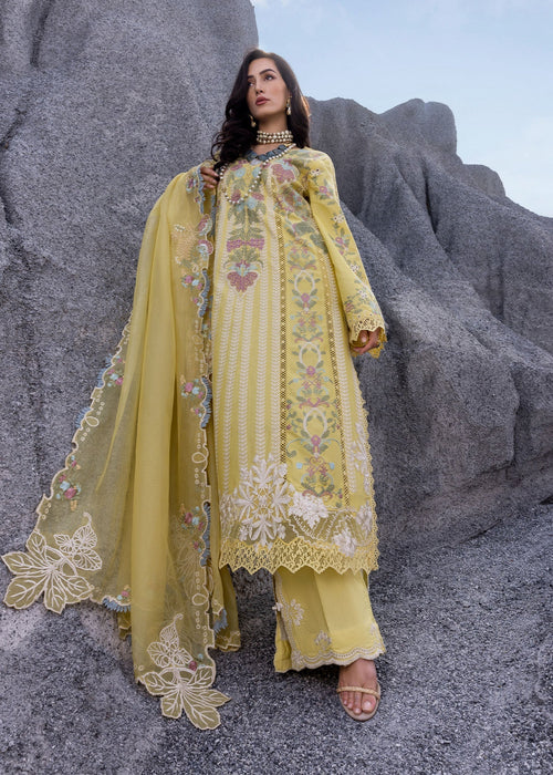 Saira Shakira | Luxury Lawn 25 | DILARA-B by Saira Shakira - Designer Dress - Type: Ladies Clothes - Available at Libayah - 100% Original