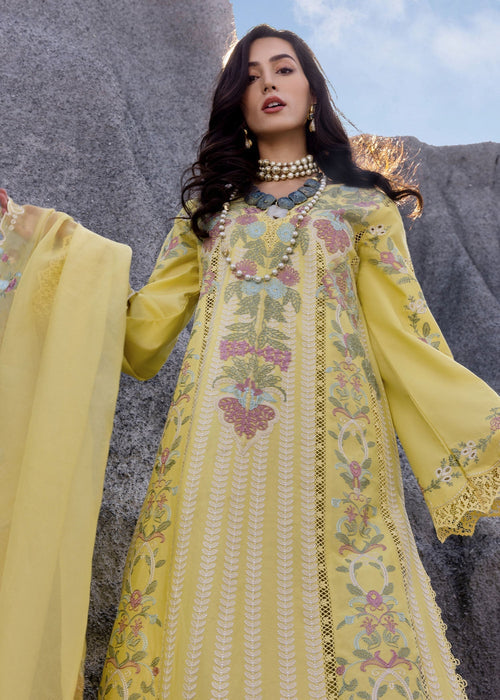Saira Shakira | Luxury Lawn 25 | DILARA-B by Saira Shakira - Designer Dress - Type: Ladies Clothes - Available at Libayah - 100% Original