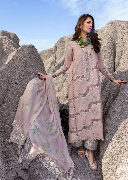 Saira Shakira | Luxury Lawn 25 | SERENA-B by Saira Shakira - Designer Dress - Type: Ladies Clothes - Available at Libayah - 100% Original