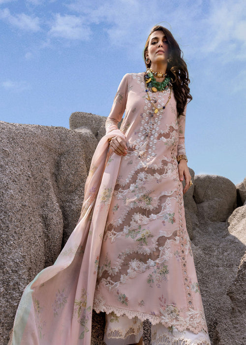 Saira Shakira | Luxury Lawn 25 | SERENA-B by Saira Shakira - Designer Dress - Type: Ladies Clothes - Available at Libayah - 100% Original