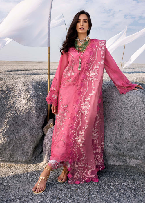 Saira Shakira | Luxury Lawn 25 | SAMARA-B by Saira Shakira - Designer Dress - Type: Ladies Clothes - Available at Libayah - 100% Original
