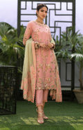 Wahaj M.Khan | Nureh Wedding Formals | Pink and Mint Green Straight Shirt and Pant by Wahaj M.Khan - Designer Dress - Type: Ladies Clothes - Available at Libayah - 100% Original