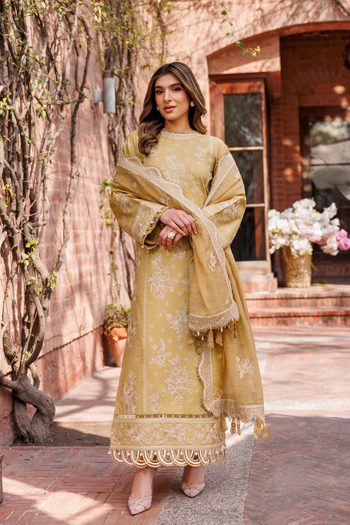 Farasha | Dastoor Embroidered Lawn SS24 | TUSCANY DREAM by Farasha - Designer Dress - Type: Ladies Clothes - Available at Libayah - 100% Original