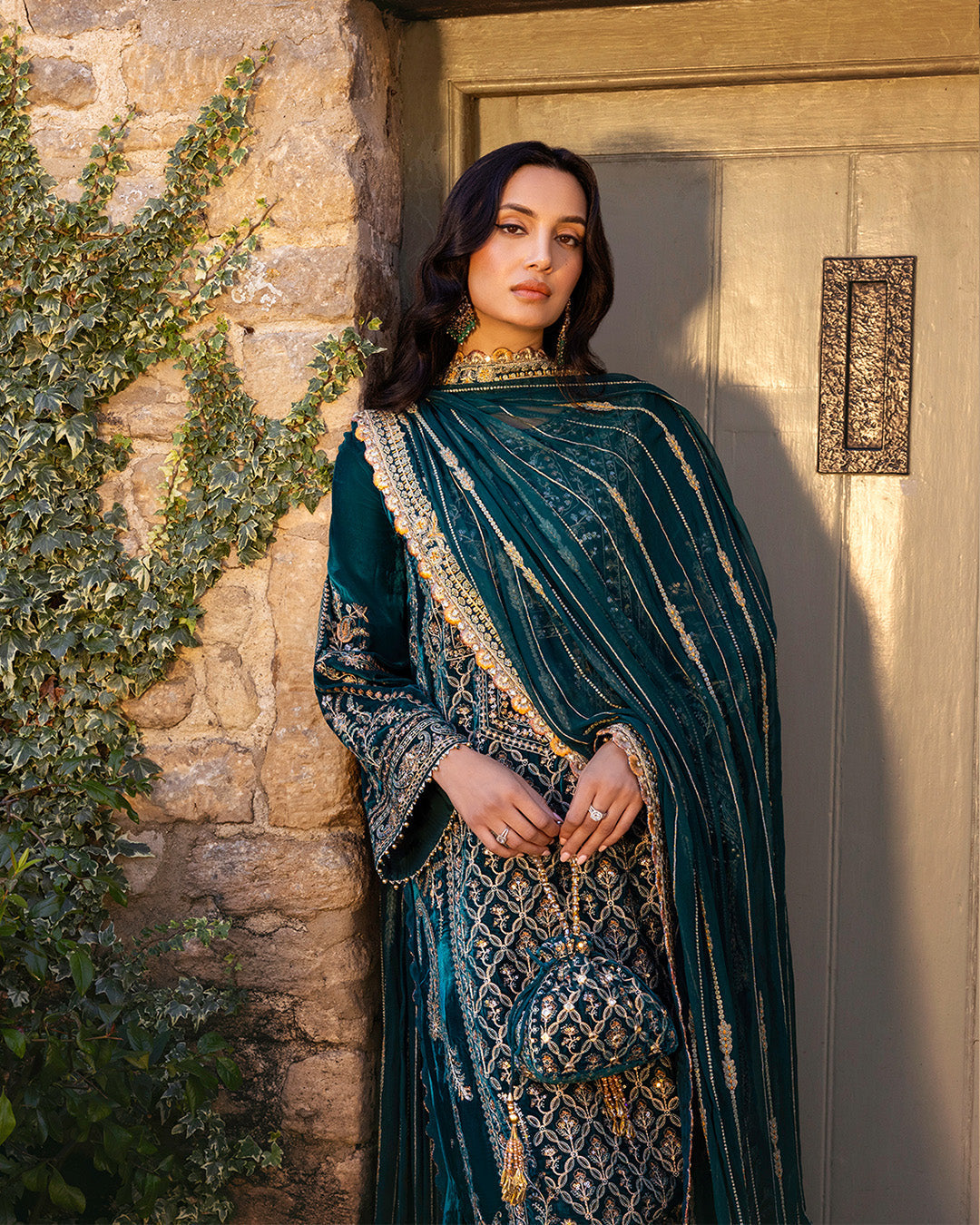 Faiza Saqlain | Adeen Formals | Merna by Faiza Saqlain - Designer Dress - Type: Ladies Clothes - Available at Libayah - 100% Original