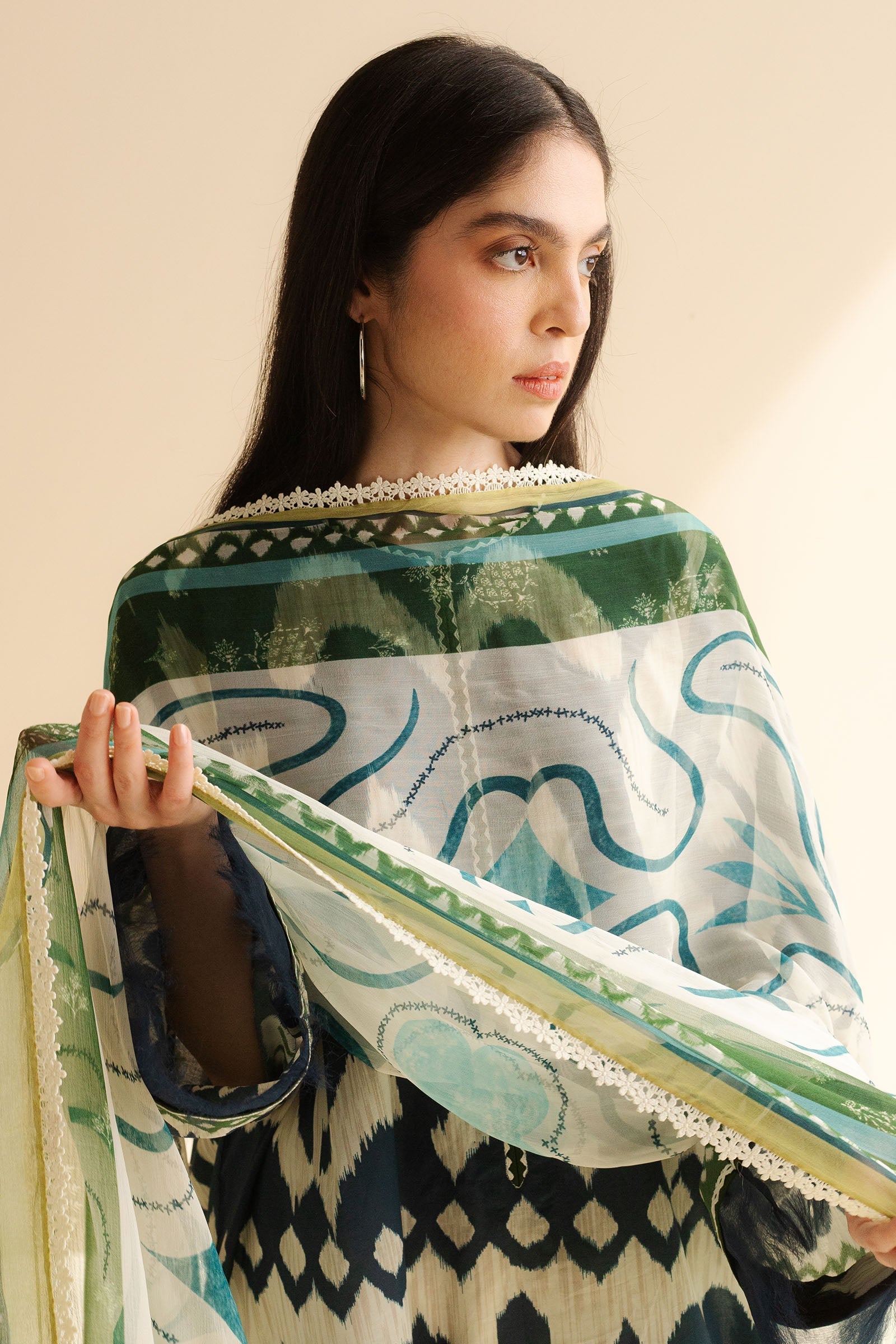 Zara Shahjahan | Coco Prints | Sila-6B by Zara Shahjahan - Designer Dress - Type: Ladies Clothes - Available at Libayah - 100% Original
