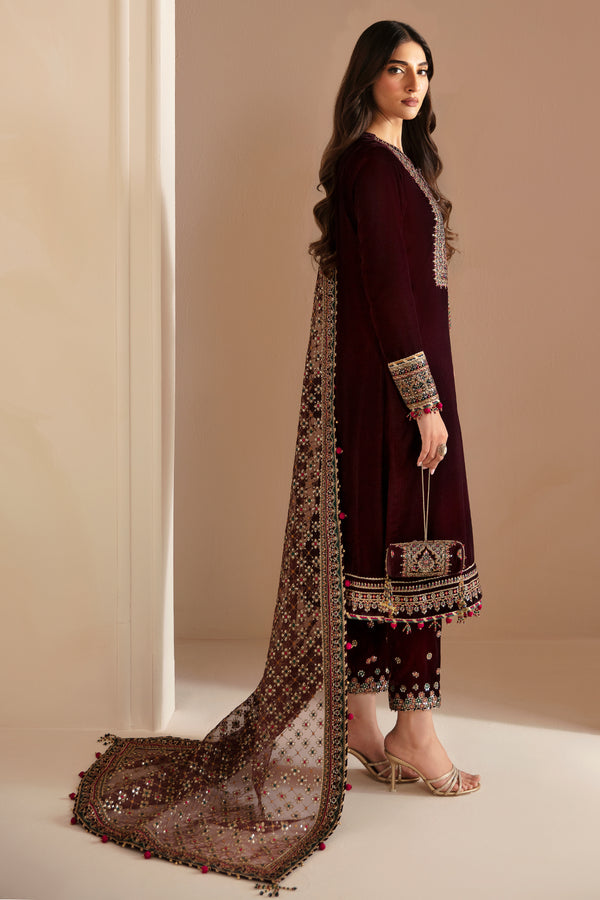Jazmin | Velvet Edit 24 |  Velvet Formal VF-2022 by Jazmin - Designer Dress - Type: Formal - Available at Libayah - 100% Original