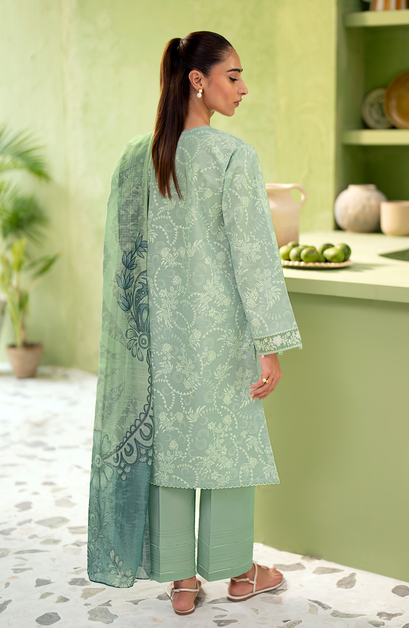 Seran | Artisan Lawn 25 | LAGUNE by Seran - Designer Dress - Type: Ladies Clothes - Available at Libayah - 100% Original