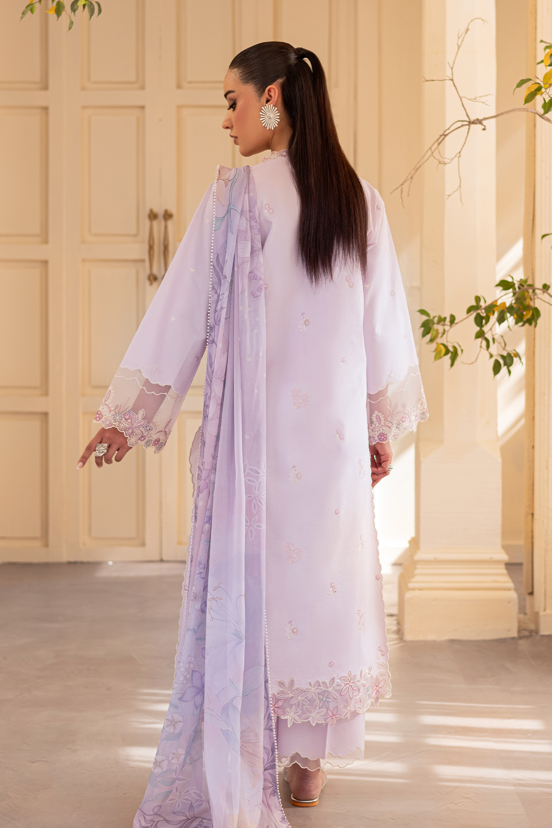 Seran | Nayab Eid Lawn | REHA by Seran - Designer Dress - Type: Ladies Clothes - Available at Libayah - 100% Original