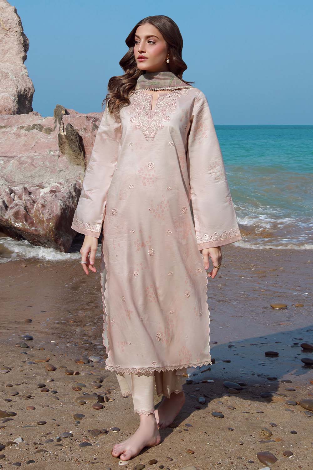 Seran | Afsanah Lawn 25 | RUMI by Seran - Designer Dress - Type: Ladies Clothes - Available at Libayah - 100% Original