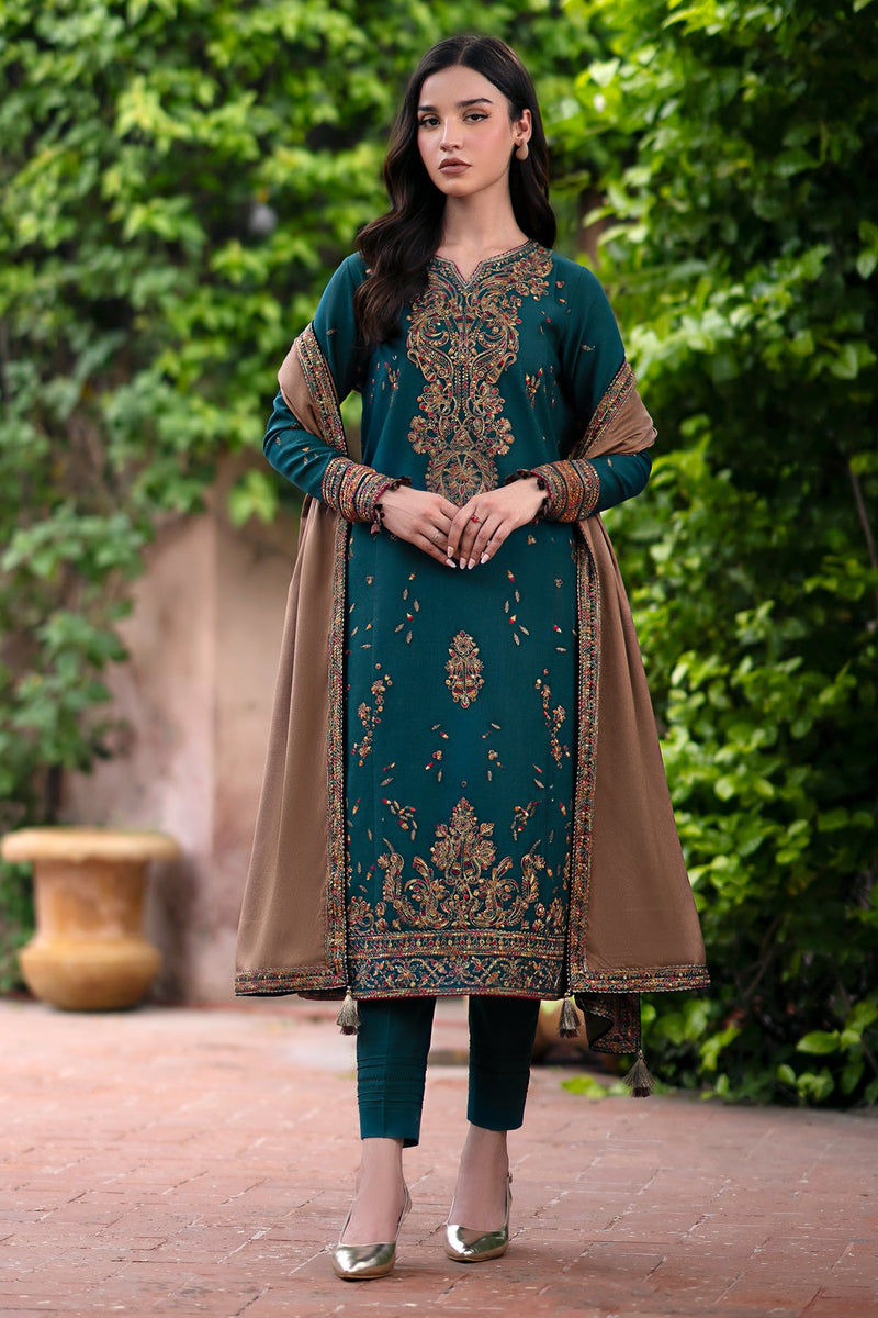 Jazmin | Winter Edition 24 | KHADDAR UW-0060 by Jazmin - Designer Dress - Type: Luxury - Available at Libayah - 100% Original