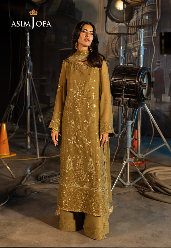 Asim Jofa | Festive Collection 25 | AJLF-15 by Asim Jofa - Designer Dress - Type: Ladies Clothes - Available at Libayah - 100% Original
