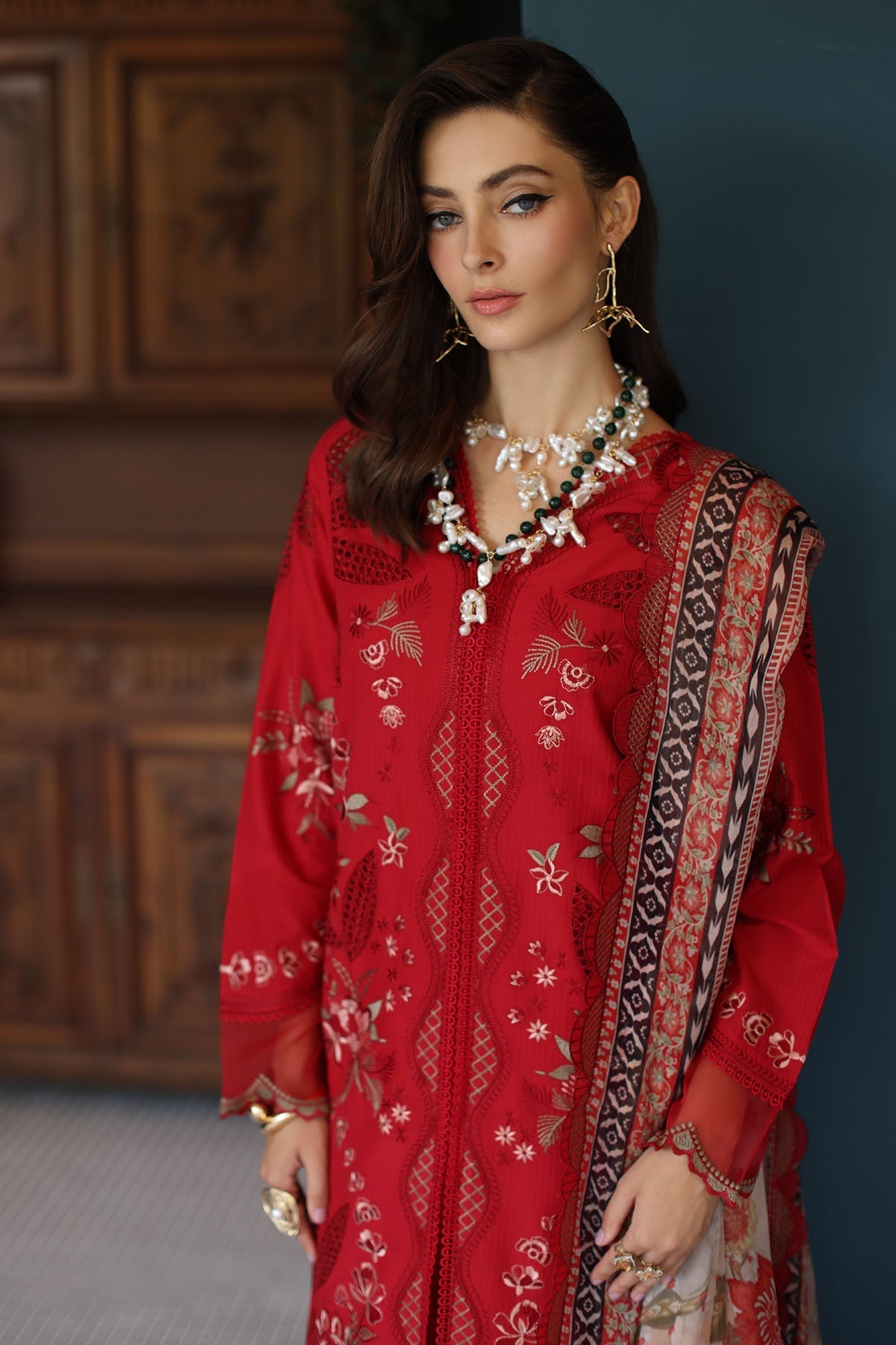 Nureh | Maya Lawn | NS-157 by Nureh - Designer Dress - Type: Ladies Clothes - Available at Libayah - 100% Original
