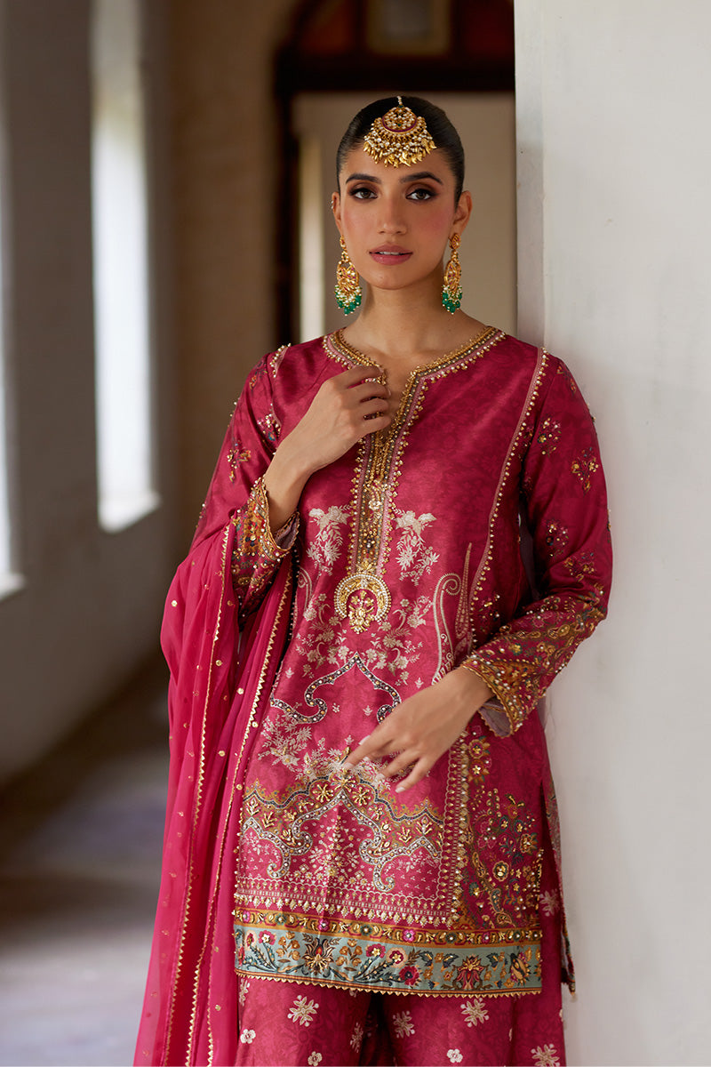 Mina Hassan | Formal Dholki Collection | Abeeha by Mina Hassan - Designer Dress - Type: Ladies Clothes - Available at Libayah - 100% Original