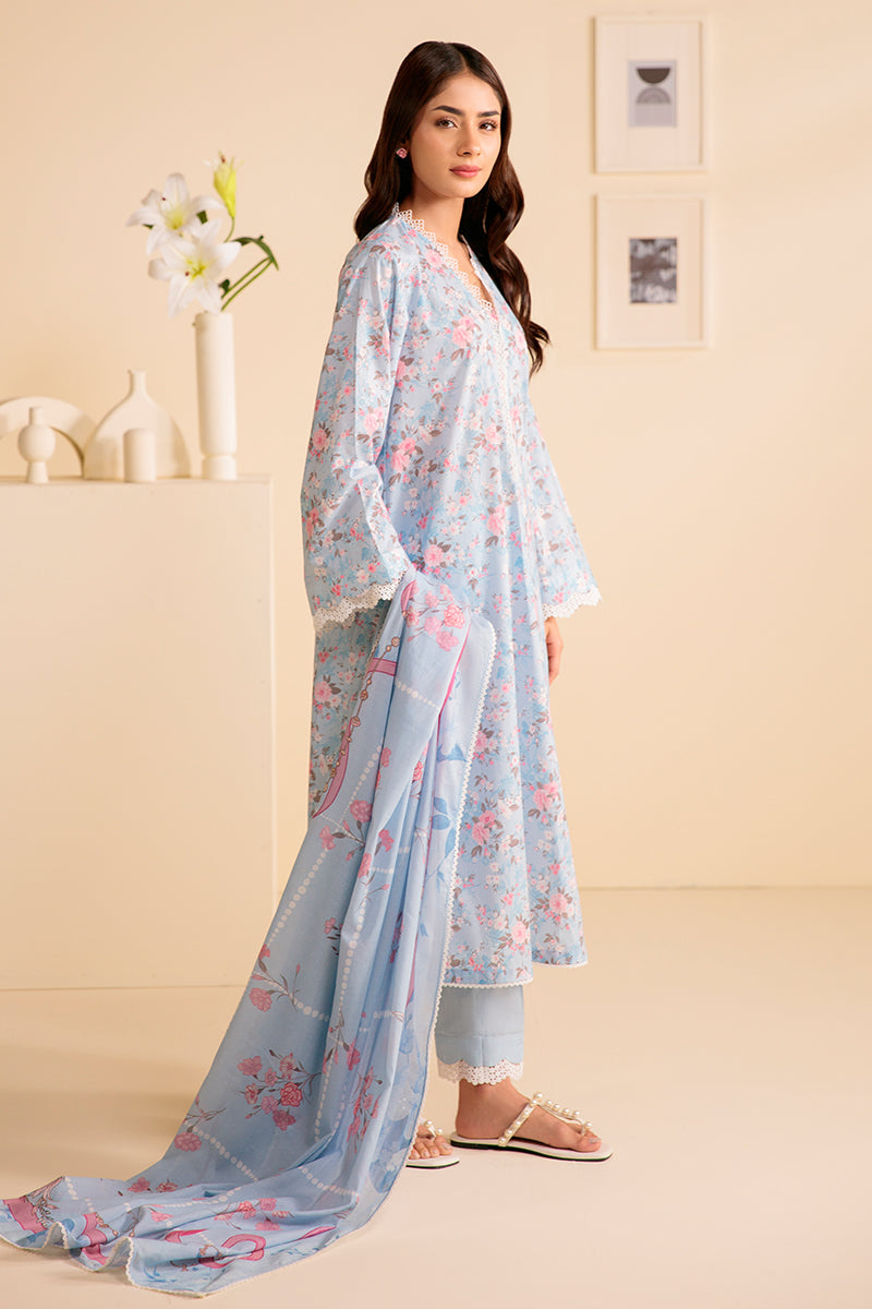 Cross Stitch | Daily Wear | MYSTIQUE BLUE by Cross Stitch - Designer Dress - Type: Casuals - Available at Libayah - 100% Original
