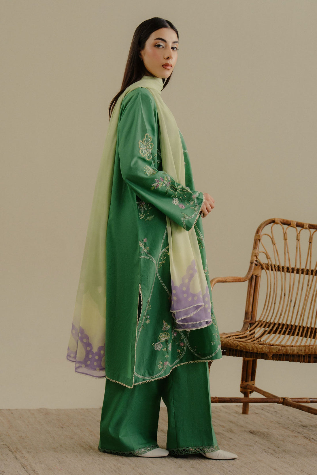 Zara Shahjahan | Coco Lawn 25 | Tara-8B by Zara Shahjahan - Designer Dress - Type: Ladies Clothes - Available at Libayah - 100% Original