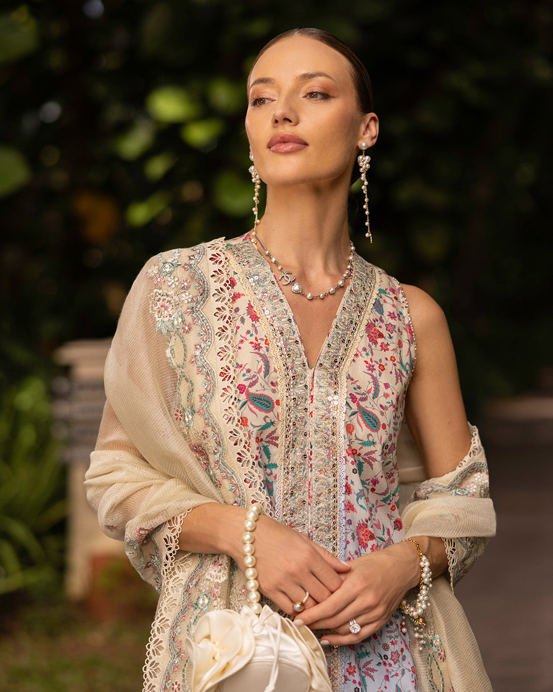 Faiza Saqlain | Zinnia Lawn 25 | Danica by Faiza Saqlain - Designer Dress - Type: Ladies Clothes - Available at Libayah - 100% Original