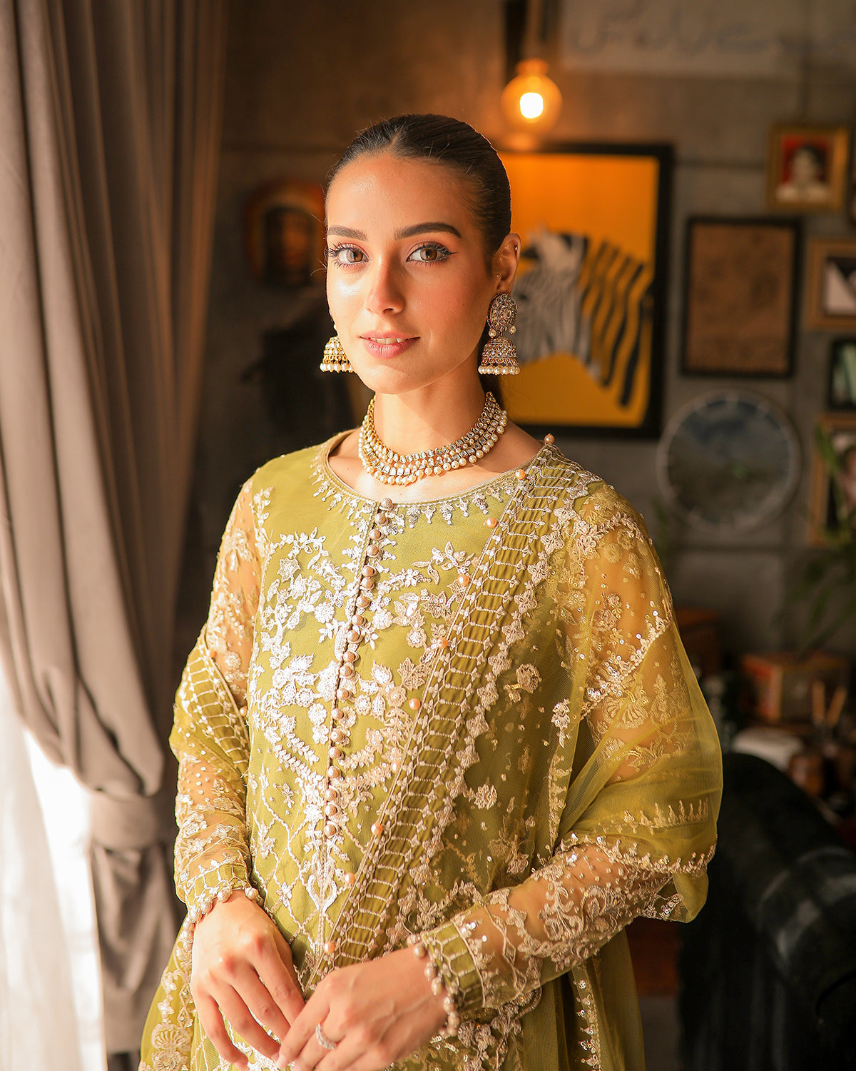 Faiza Saqlain | Nira Festive | Rozhin by Faiza Saqlain - Designer Dress  - Type : Wedding Dress - Available at Libayah - 100% Original 