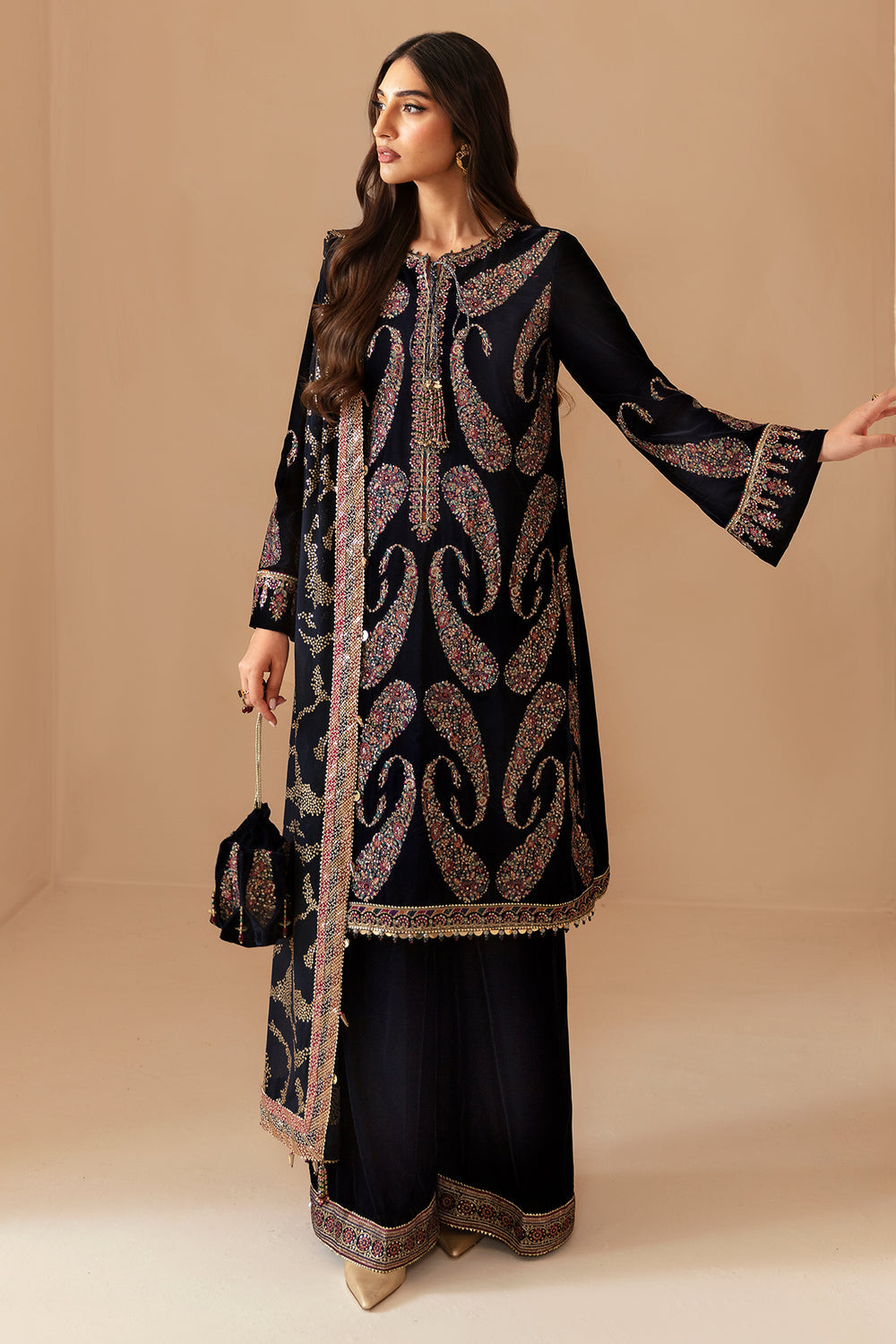 Jazmin | Velvet Edit 24 |  Velvet Formal VF-2024 by Jazmin - Designer Dress - Type: Formal - Available at Libayah - 100% Original