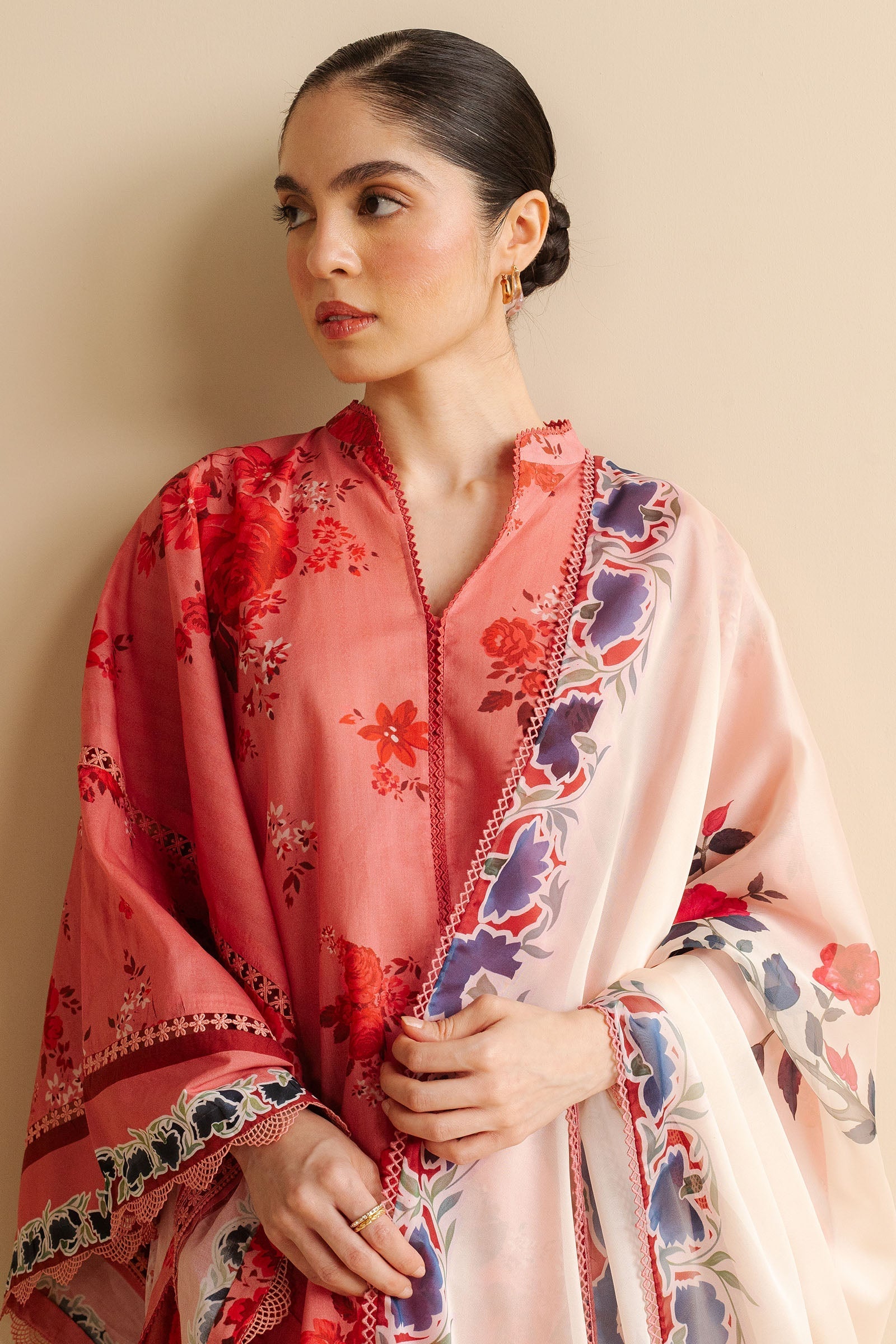 Zara Shahjahan | Coco Prints | Leya-1A by Zara Shahjahan - Designer Dress - Type: Ladies Clothes - Available at Libayah - 100% Original
