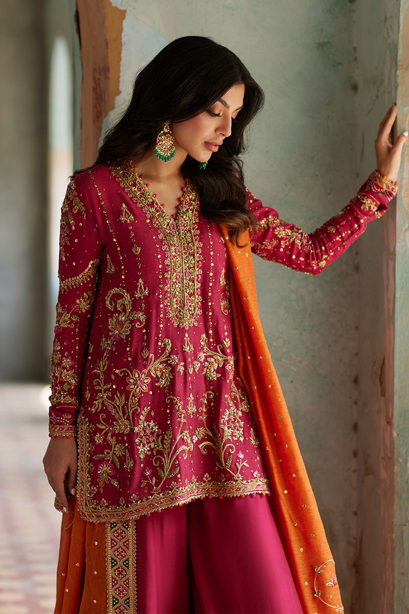 Mina Hassan | Formal Dholki Collection | Adara by Mina Hassan - Designer Dress - Type: Ladies Clothes - Available at Libayah - 100% Original